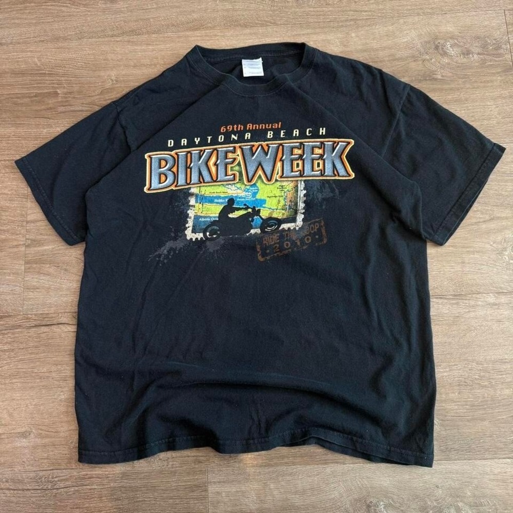Daytona Beach Bike Week 69th Annual Ride The Loop Graphic T-Shirt